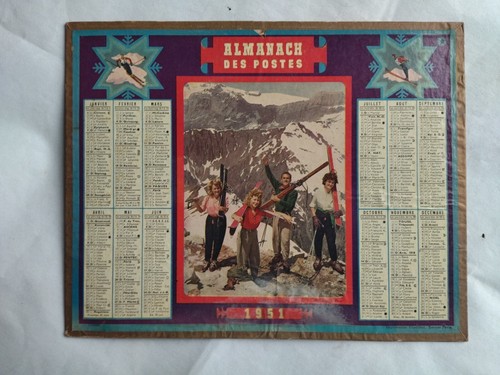 Calendrier almanach des - calendrier,