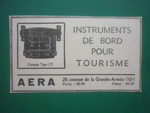 1933 pub ets aera compas - pub,