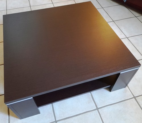 Table basse salon carrée - table,
