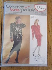 N°5874 PATRON VINTAGE "BURDA