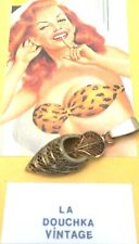 MOROCCAN 1950s ETHNIC MULE BABOUCHE CHARM~STERLING SILVER FILIGREE~HANDMADE~NEW