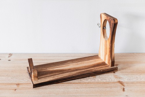 Porte jambon bois support - bois,