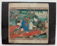 4 ESTAMPES JAPONAISES