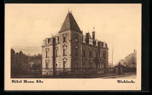 Cpa diekirch hotel - hotel, beau