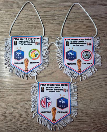 Fanion pennant 9x11cm - 3,
