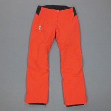 Pantalon Ski Imperméable Chaud Salomon Pertex Shield Femme L Rouge Néon Fluo