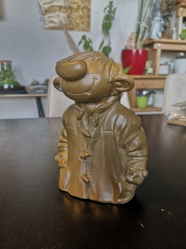 Buste gaston résine bronze - buste,