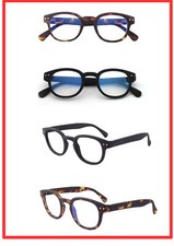 Lunettes de Lecture Anti Lumière Bleu Homme Femme PC Jeux Ronds Neutre Dégradé 2