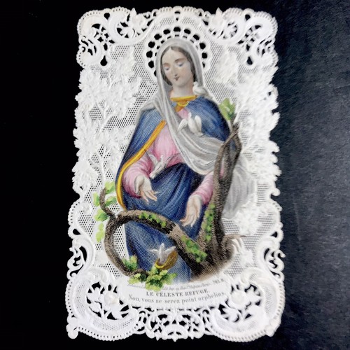 Image pieuse xixe - image, polychrome