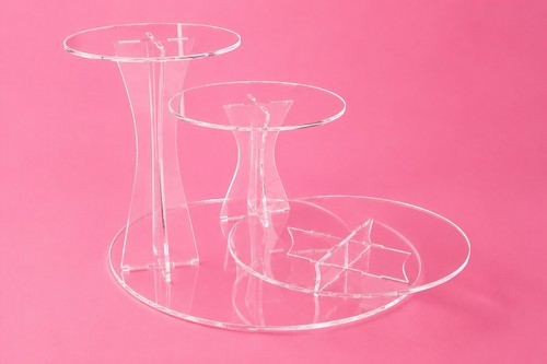 Cake stand sturdy etagere - stand,