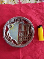 ANNÉES 60 CENDRIER EN CÉRAMIQUE SIGNÉ PAUL URFER PORNIC TRES BON ETAT