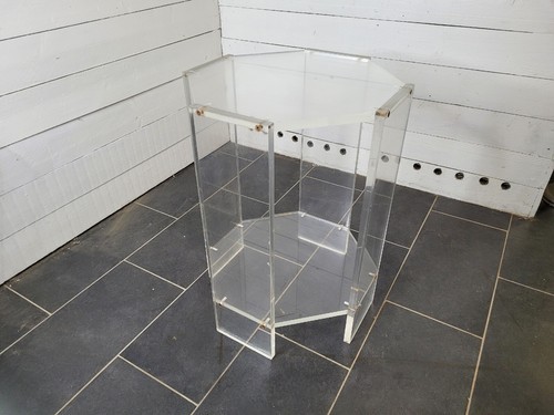 Table appoint octogonale en - table,