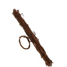  Cadre de couronne en forme de cintre, cadre en rotin, cintre en rotin,