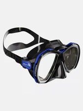 Mares Masque De Plongée Force-X Noir Bleu Noir