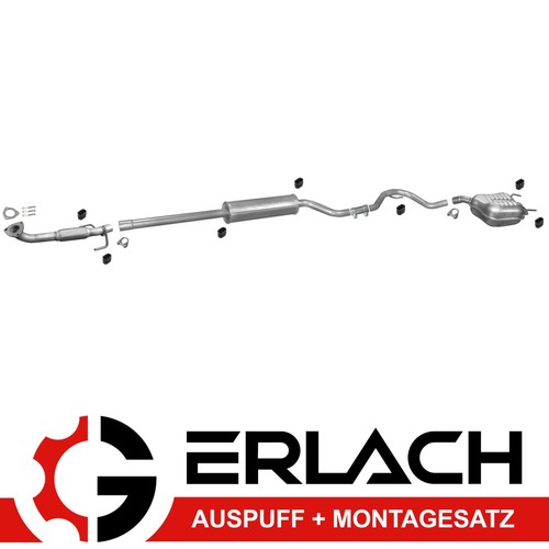 Pot échappement pour opel - pot,