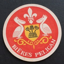 Sous-bock bière PELICAN