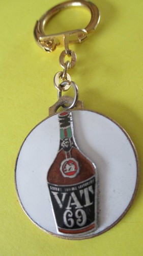 Porte clé métal émaillé