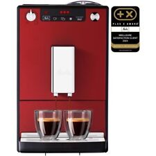 Machine a Café broyeur a Grain MELITTA Solo 1400 W - 125 g - 1,2 L - Rouge Chili