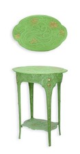 Table en fonte de style Art
