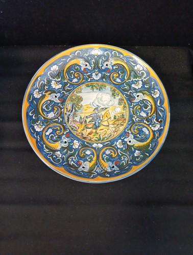 Enorme plat faience - enorme, en