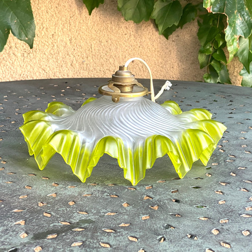 Ancienne tulipe abat jour - ancienne,