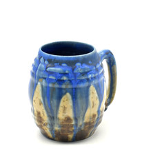 G. Metenier tasse grès bleu