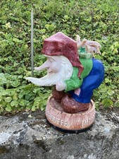 Nain Lutin brasserie bière belge figurine la Chouffe Bistrot Publicité no verre