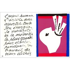 MATISSE Henri - Lithographie "Jazz, L'avaleur de sabres" 39x59cm - Edition excep