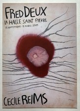 FRED DEUX / CÉCILE REIMS - Carton d invitation - 2009