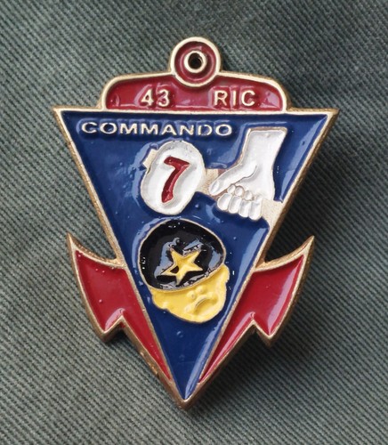 Insigne commando 43e ric - commando,
