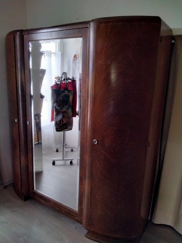 Armoire glace palissandre - armoire,