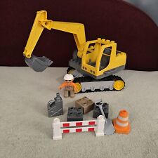 Lego Duplo 4986 - Pelleteuse à chenille - Complet - Chantier Construction