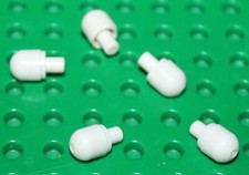 5 x Lego White Light Bulb