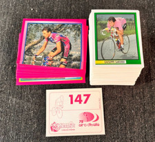 RARE SET COMPLET COMPLETO  STICKERS 78 ' GIRO D'ITALIA MERLIN FIGURINE NO PANINI