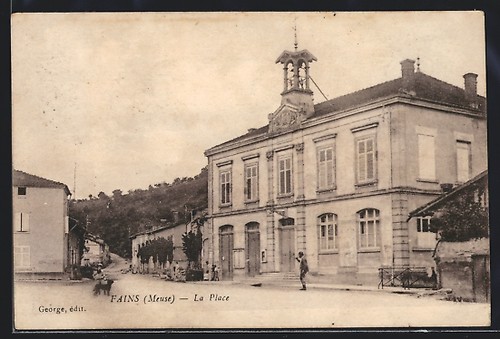 Cpa fains meuse la place - /meuse,,