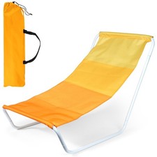 Chaise longue de plage pliante