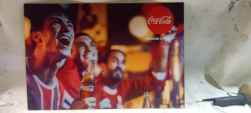 Plaque publicitaire coca cola - plaque,