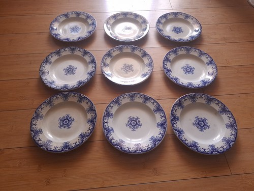 Assiettes creuses terre de - 9,