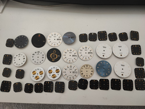 Watch dial lot mix - watch,
