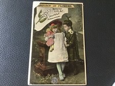 Very old postcard sent to st