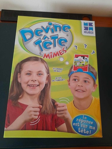 Jeu devine tête mimes - jeu,