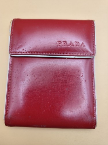 Prada vintage red saffiano - prada,