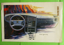 Illustration - PEUGEOT  505  --  Génération 86  par  Paul BRACQ  --  en français