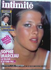 Magazine rare INTIMITE 1983: SOPHIE MARCEAU_GERARD LENORMAN_SEAN CONNERY