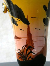 LA CIOTAT,belle céramique ancienne,joli vase,sud de la France,vallauris ? CIGALE