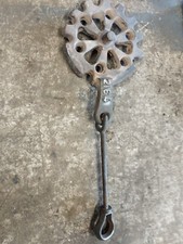Grille de fond et sa tirette  pour Poêle Godin modèle 2164
