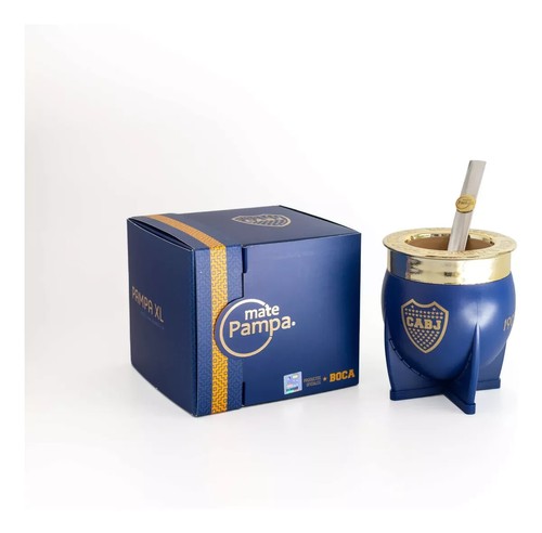 Boca juniors mate bombilla - +,