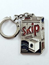 PORTE-CLES - LESSIVE SKIP - Métal PEINT Vintage Années 60 -