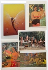 5 CARTES POSTALES FEMME - SEXY