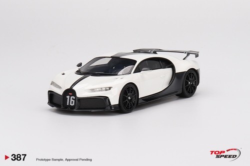Bugatti chiron pur - pur, blanc
